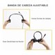 thumbnail image 3 of Audífonos Alámbricos Diadema Con Micrófono Negro, 3 of 5