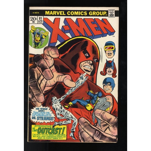 X-Men #81 VF- 7.5 Juggernaut Appearance!! Outcast! Comic Book