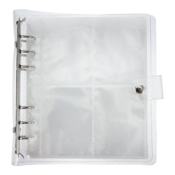 unbranded Cards Binder Album Self Adhesive Photo Albums 3 Inch Practical Clear Page