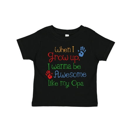 

Inktastic Awesome Like My Opa Gift Toddler Boy or Toddler Girl T-Shirt