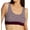 English Red Stripe, variant on Women's Calida 02138 Elastic Bralette Soft Bra (White L)