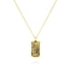 thumbnail image 1 of Collar de Tarot JeenMata La Estrella Joyas con Colgante de Tarot Personalizadas Unisex Baño de Oro Amarillo, 1 of 6