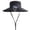 Black, variant on Boys Girls Solar Fan Hat Summer Wide Brim Uv Protection Upf 50+ Bucket Sun Hat Kids Fishing Hats