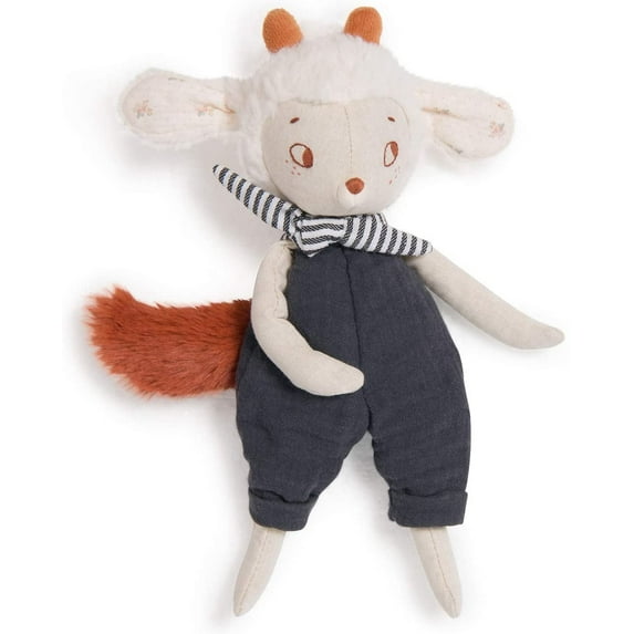 Moulin Roty - 'Apres la Pluie' Collection - Nuage The Sheep Doll Plush Toy 715-020, 9"