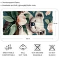 thumbnail image 2 of Koala Elegant Chiffon Silk Scarf - Lightweight & Translucent 180x73cm Women's Wrap, 2 of 6