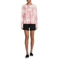 thumbnail image 5 of Time and Tru Women's Pull-On Denim Shorts, 5" Inseam, Sizes XS-XXL, 5 of 5