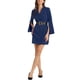 thumbnail image 2 of INSPIRE CHIC Vestidos de Trabajo para Mujeres con Abertura en las Mangas, Vestido Blazer Doble Abotonado con Cinturón XS Azul Oscuro, 2 of 5