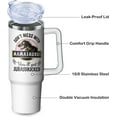 thumbnail image 3 of 30oz Mamasaurus Tumbler with Handle and Straw, Don''t Mess with Mamasaurus You''ll Get Jurasskicked, Coffee Mug Water Bottle Stainless Steel Cup, Mothers Day Christmas Birthday Gift, 3 of 6
