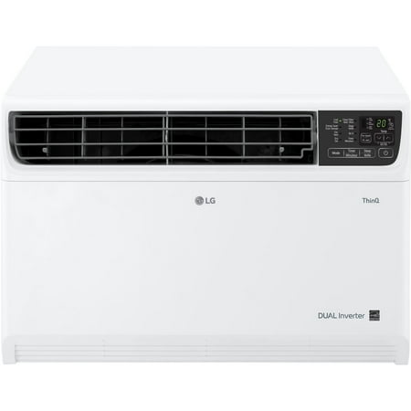LG 14,000 BTU 115-Volt Window Air Conditioner with Wi-Fi and Remote, White, LW1522IVSM
