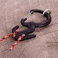 thumbnail image 4 of ruzhgo 1 Pair Figure 9 Carabiner Rope Tightener Aluminum Rope Tightening Mechanism with Carabiner Clip No.2, 4 of 6
