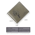thumbnail image 2 of Tonnylam Cartera de cuero suave de PU para hombre con ranuras para múltiples tarjetas Cartera cruzada de negocios de moda, 2 of 8