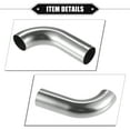 thumbnail image 5 of Unique Bargains 2pcs Bend Elbow Pipe Tube 1.26" OD 4.72" 2.56" Leg Length 90 Degree Exhaust Pipe Air Intake Tube for Car, 5 of 6