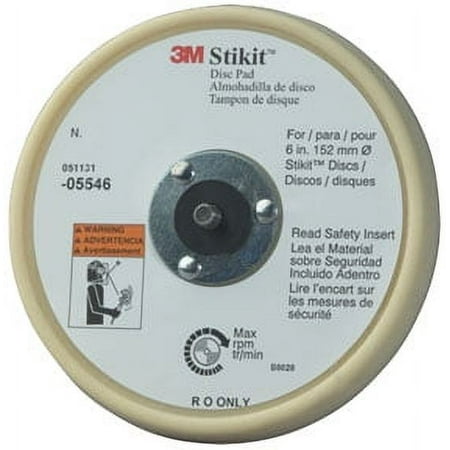 UPC: 0051131055469 | 3M 5546 Stikit Low Profile Finishing Disc Pad 6 in.