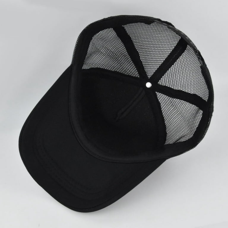 Custom Mesh Sun Hat With Curved Brim For Outdoor Activities Unisex