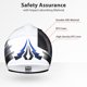 thumbnail image 4 of AHR Youth Kids Dirt Bike Helmet Offroad Motocross ATV Mountain Bike BMX MX Full Face Motorcycle Helmet DOT Approved, 4 of 10