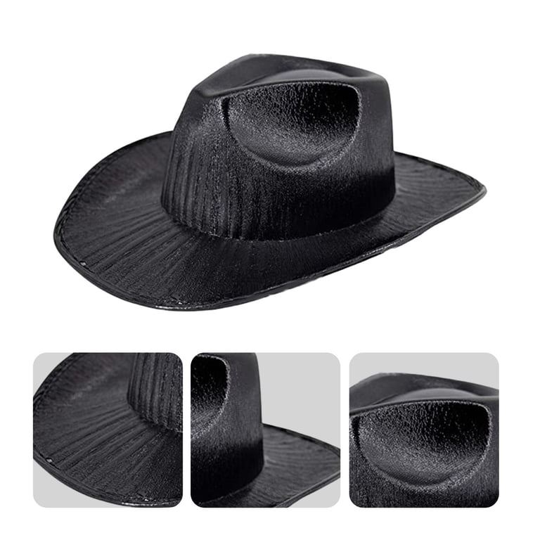 Momihoom Unisex Cowboy Hat Light Up Flashing LED Brim Fun  display picture 1