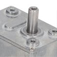 thumbnail image 2 of DC Gear Motor CW CCW Self Locking Speed Regulation Micro Turbine Worm Gear Reduction Motor 12V 200RPM, 2 of 4