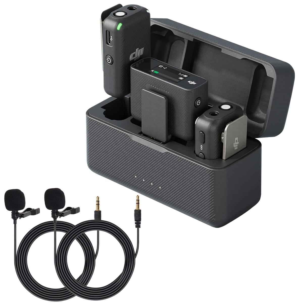 【✨ほぼ新品✨】DJI MIC 2 フルセット ※箱含め全て揃ってます DJI Mic 2 All-in-one Wireless Microphone Bundle for Camera