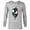 Athletic Heather, variant on Venom: Let There Be Carnage Face-Off Standard - Long Sleeve T-Shirt for Men – Customized-White