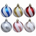 thumbnail image 5 of Vacemry Under $5 Shatterproof Christmas Ball Ornaments, Plastic Glittering Hanging Baubles, Colorful Xmas Tree Decorations Set, Lightweight Unbreakable Holiday Orbs, 5 of 9