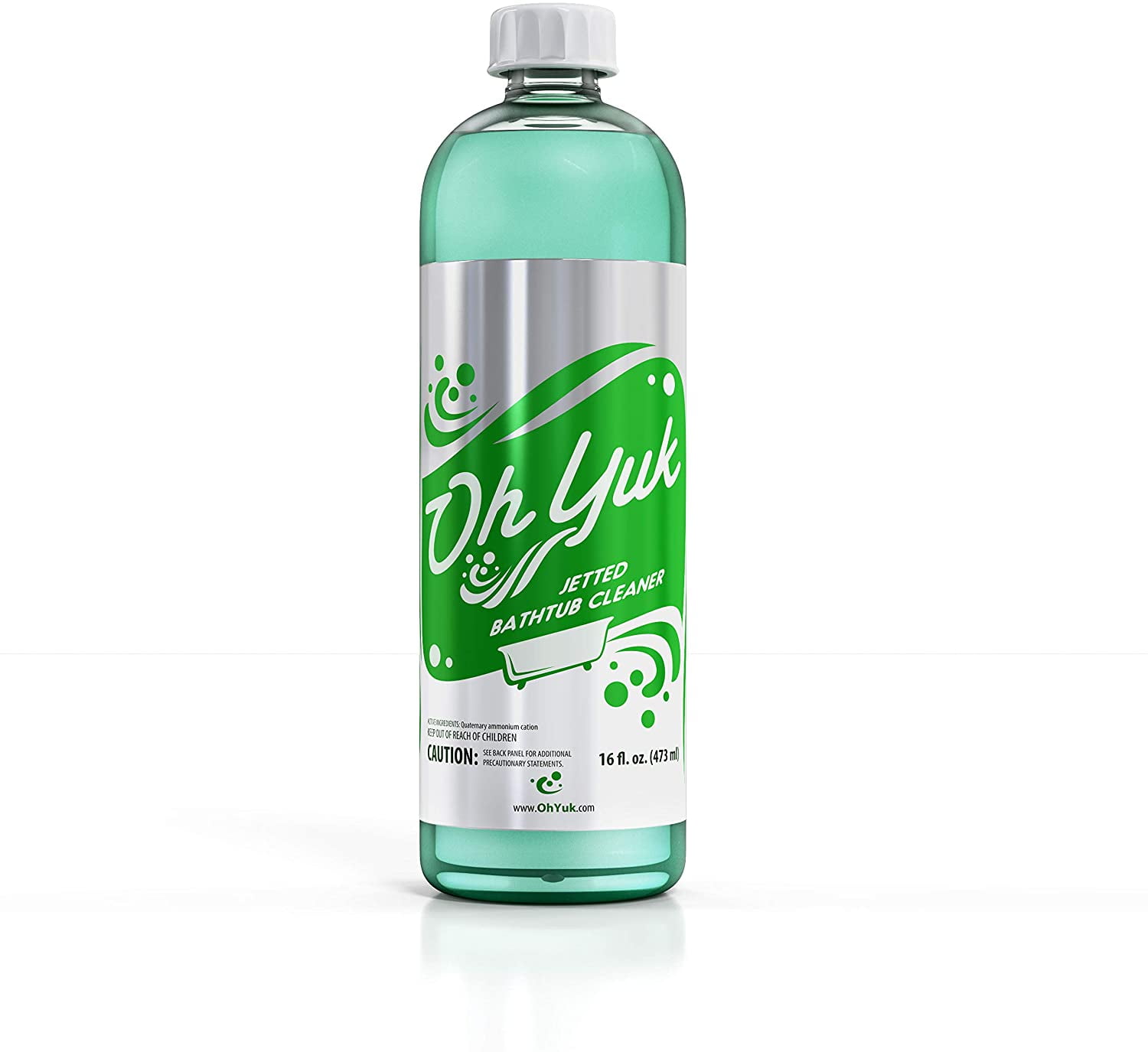 Oh Yuk Jetted Tub Cleaner for Jacuzzis, Bathtubs, Whirlpools 16 Ounces