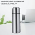 thumbnail image 5 of Stainless Steel Thermos Vacuum Bottle Flask Push Button Lid Insulated Cup (350ml), 5 of 8