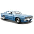 thumbnail image 1 of 1969 Dodge Charger R/T Blue 1:25 Diecast Model Car, 1 of 1