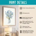 thumbnail image 2 of Toilet Paper Roll Plant Print, Watercolor Art, Funny Bathroom Wall Art, Botanica, Matte Canvas Stretched, Posters for Room Bedroom Living Room Bathroom Wall Decor, Posters & Art Prints, Gift., 2 of 7