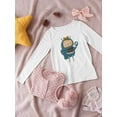 thumbnail image 3 of Monster Eating Cake Long Sleeve Toddler -Image by Shutterstock,  4 Toddler, 3 of 4