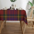 thumbnail image 3 of Rectangle Table Cloth, Scottish Clan Anderson of Kinnedear Tartan Plaid Resistant Washable Tablecloth Decorative Table Cover for Dining, Indoor and Outdoor, 3 of 6