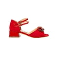 thumbnail image 2 of ZAPATILLAS DE VESTIR LEON NIÑA ROJO GAMUZA 3356 LEON 3356p, 2 of 3