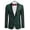 Green, variant on COOFANDY Men's Floral Dinner Jacket Blazer Stylish Jacquard Suit Jacket Party Wedding Prom Tuxedo Dress Jacket