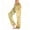 01-Khaki, variant on Women's Snowflake and Christmas Tree Flannel Pajama Pants, Sleepwear - White - S