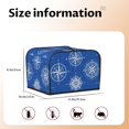 thumbnail image 5 of Xecao Compass Print 4 Slice Toaster Cover with Pockets, Small Appliance Cover, Dust and Fingerprint Protection, Machine Washable, 5 of 7