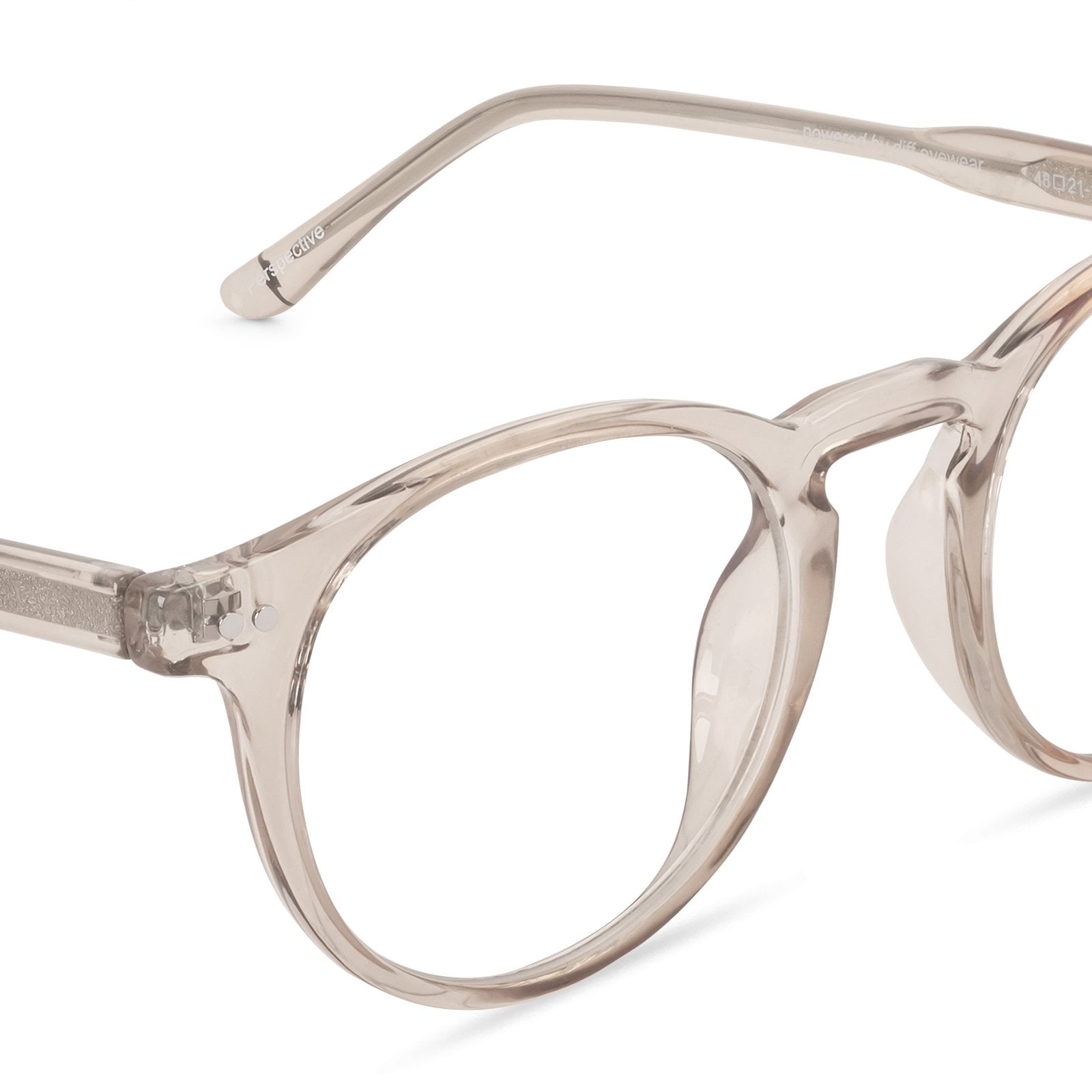 Women's Health Perspective Blue Light Blocking Glasses for Computer UV and Gaming Protection by DIFF Eyewear Vintage Crystal