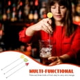 thumbnail image 3 of OUNONA 3Ud Reutilizables Para Mezclar Bebidas De Acero Inoxidable Con Para Bar, 3 of 7