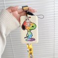 thumbnail image 3 of Anime Snoopy Student Campus Card Cover Document Id Bus Bank Access Control Card Case Accessory Hanging Rope Cute Children Gifts, 3 of 5