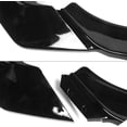 thumbnail image 6 of Ikon Motorsports 3PCS Front Bumper Lip Compatible With 2021-2024 Kia K5 GT-Line Gloss Black PP Polypropylene Spoiler Guard Air Dam Chin Added on Bodykit Replacement, 6 of 7