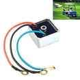 thumbnail image 2 of sweethay Rectificador regulador de voltaje de 3 cables, rectificador de voltaje de aluminio 27739-G01 27739G01, Compatible con Club Car DS Golf Cart Vehículos, repuestos y accesorios Mis sweethay VI004864-00, 2 of 6