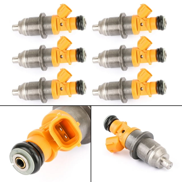 6 Pcs Injecteur de Carburant Compatible avec Yamaha Outboard 2003-2020 HPDI 250 300HP 60V-13761-00-00