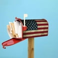 thumbnail image 6 of Flag Celebration Fireworks Independence Day Magnetic Mailbox Covers, Mail Wraps Garden Yard Home Decor for Outdoor Standard Size 21" Lx 18" W\u2026, 6 of 6
