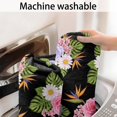 thumbnail image 5 of Pioneer Flower Floral Print Pattern Bathroom Rugs Mat, Non Slip Microfiber Bathroom Rug with Rubber Backing, Soft Mats for Bathroom Floor Tub Shower, 17"x30", 5 of 5