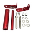 thumbnail image 1 of Soporte de montaje para navegación de motocicleta Colamx accesorios de extensión para barra de teléfono Rojo, 1 of 8