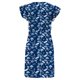 thumbnail image 4 of Moda Mujer Vestidos Verano Impresión Casual Cuello en V Manga corta Botón Vacaciones Playa Mini vestido Fridja  qw6654, 4 of 4
