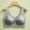 Gray, variant on YHAJDS Bras for Older Women Front Closure Plus Size Ice Silk Seamless Tank Wireless Seamless Bralette