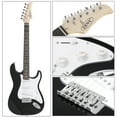 thumbnail image 6 of Zeny Beginners 39" Full Size Electric Guitar with Amp, Case and Accessoriese, Black, 6 of 8