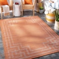 thumbnail image 4 of BoutiqueRugs Caravonica Traditional Runner Rug - Outdoor Safe - Orange - 2'6" x 7'3" Runner, 4 of 9