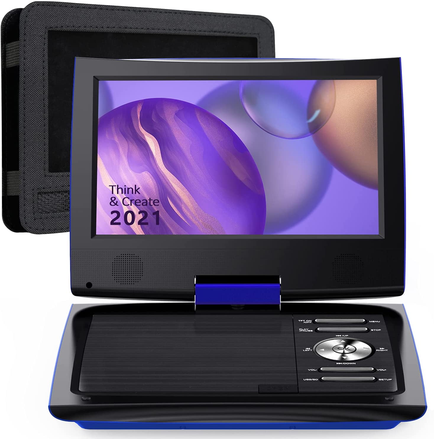 SYLVANIA Swivel-Screen Portable DVD Player (13 Inch) - Walmart.com