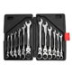 thumbnail image 2 of 12PCS Dual-Purpose Ratchet Wrench Fixed Wrench Hand Tool Set 72 Teeth 12-Piece Ratchet Wrench Combin, 2 of 5