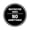 Black, variant on Signs ByLITA Circle Restricted Area No Admittance Sign (Brushed Gold) - Medium